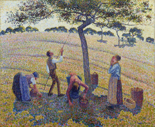 Apple Harvest, Camille Pissarro