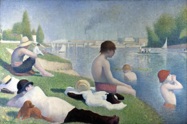 Bathers at Asnieres, Georges Seurat