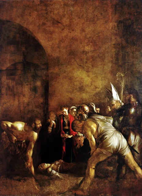 Burial of Saint Lucy, Caravaggio
