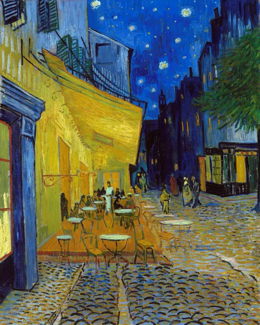 Cafe Terrace at Night, Vincent van Gogh