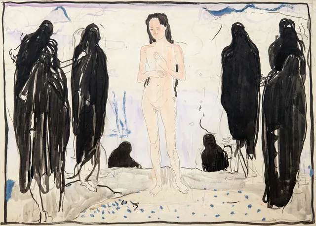 Composition Study for Truth, Ferdinand Hodler