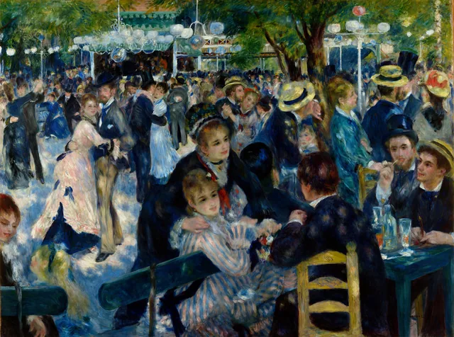 Dance at Le Moulin de la Galette, Pierre-Auguste Renoir