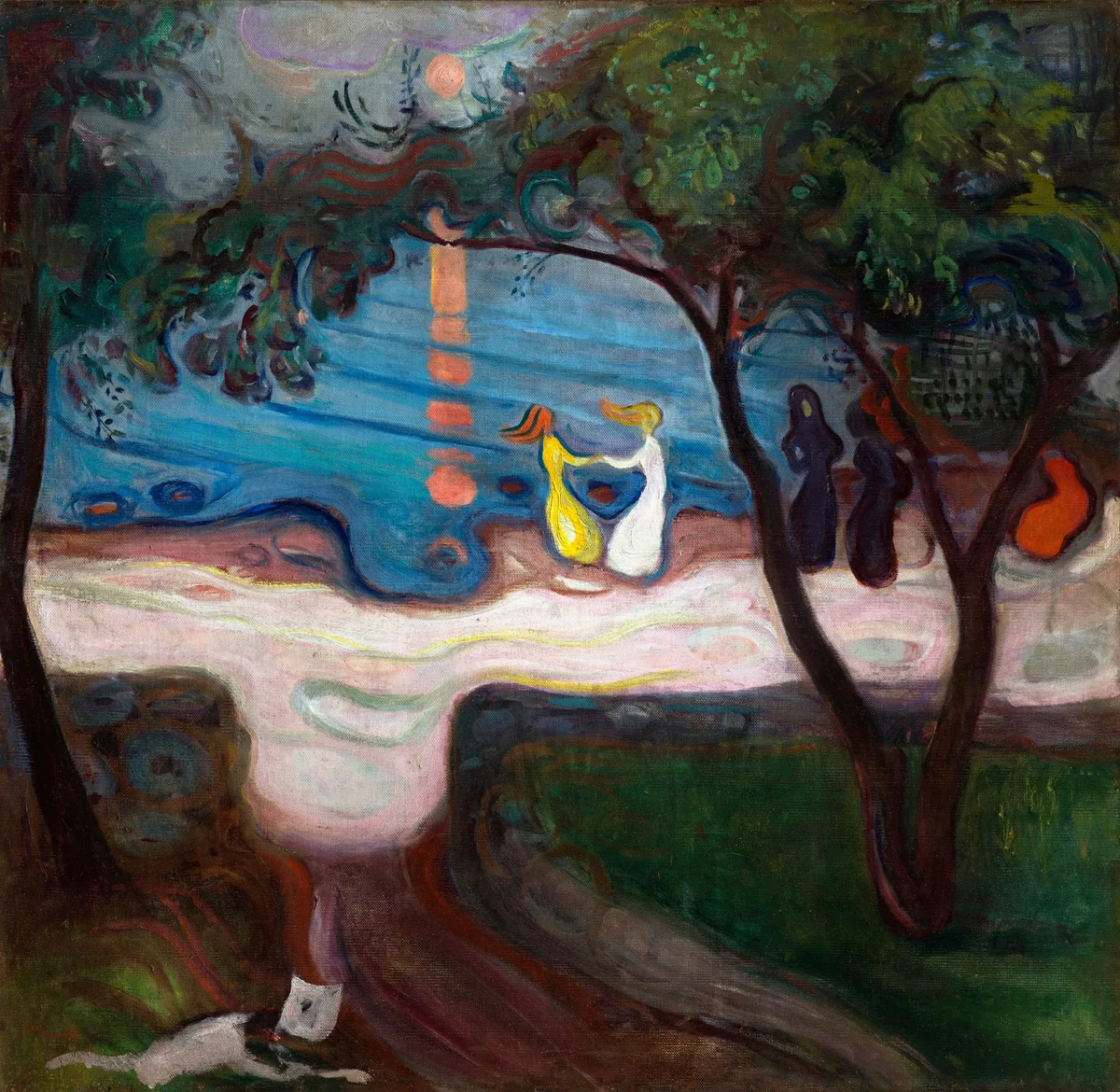 Dance on the Beach, Edvard Munch