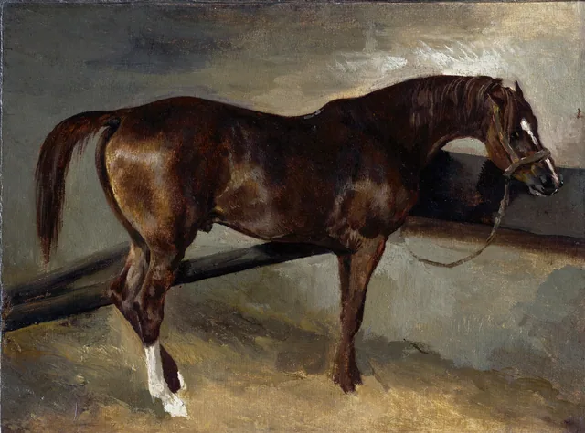 Dervish in His Stall, Theodore Gericault