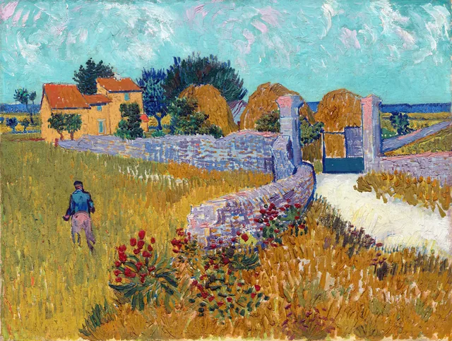 Farmhouse in Provence, Vincent van Gogh