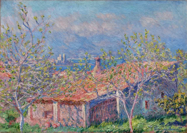 Gardener's House at Antibes, Claude Monet
