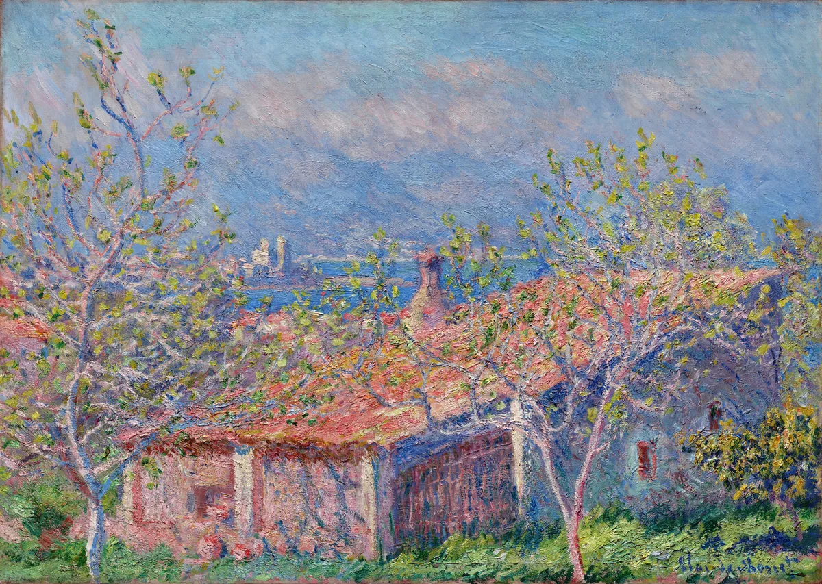 Gardener's House at Antibes, Claude Monet