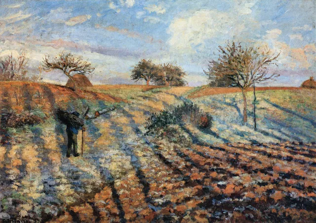 Hoar Frost, Camille Pissarro