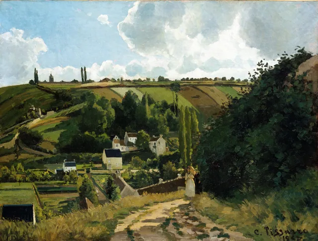 Jalais Hill, Pontoise, Camille Pissarro
