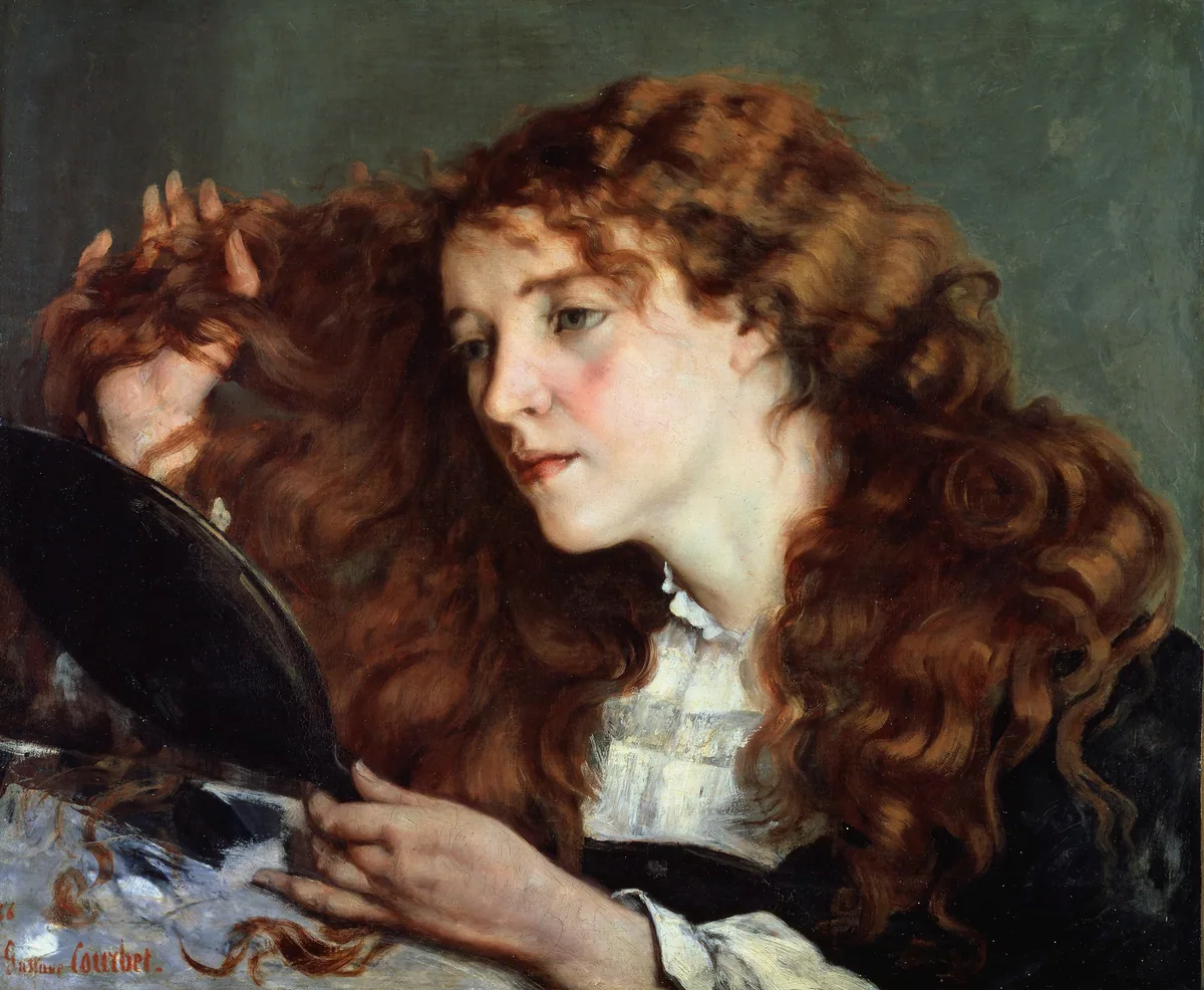 Jo, the Beautiful Irish Girl, Gustave Courbet