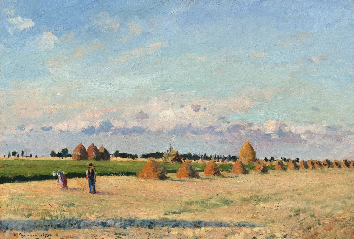 Landscape, Ile-de-France, Camille Pissarro
