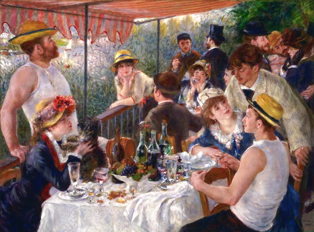 Luncheon of the Boating Party, Pierre-Auguste Renoir