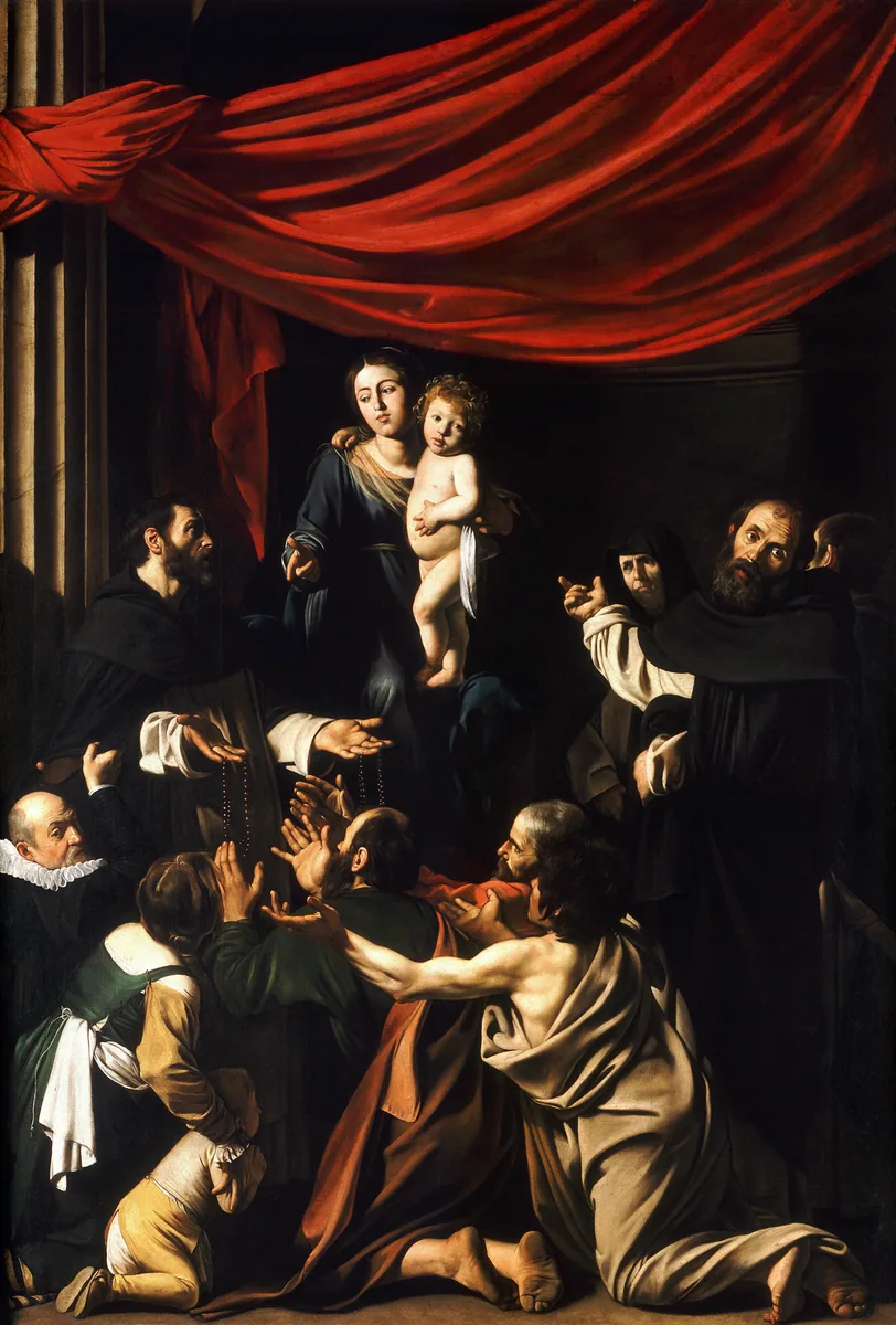 Madonna of the Rosary, Caravaggio