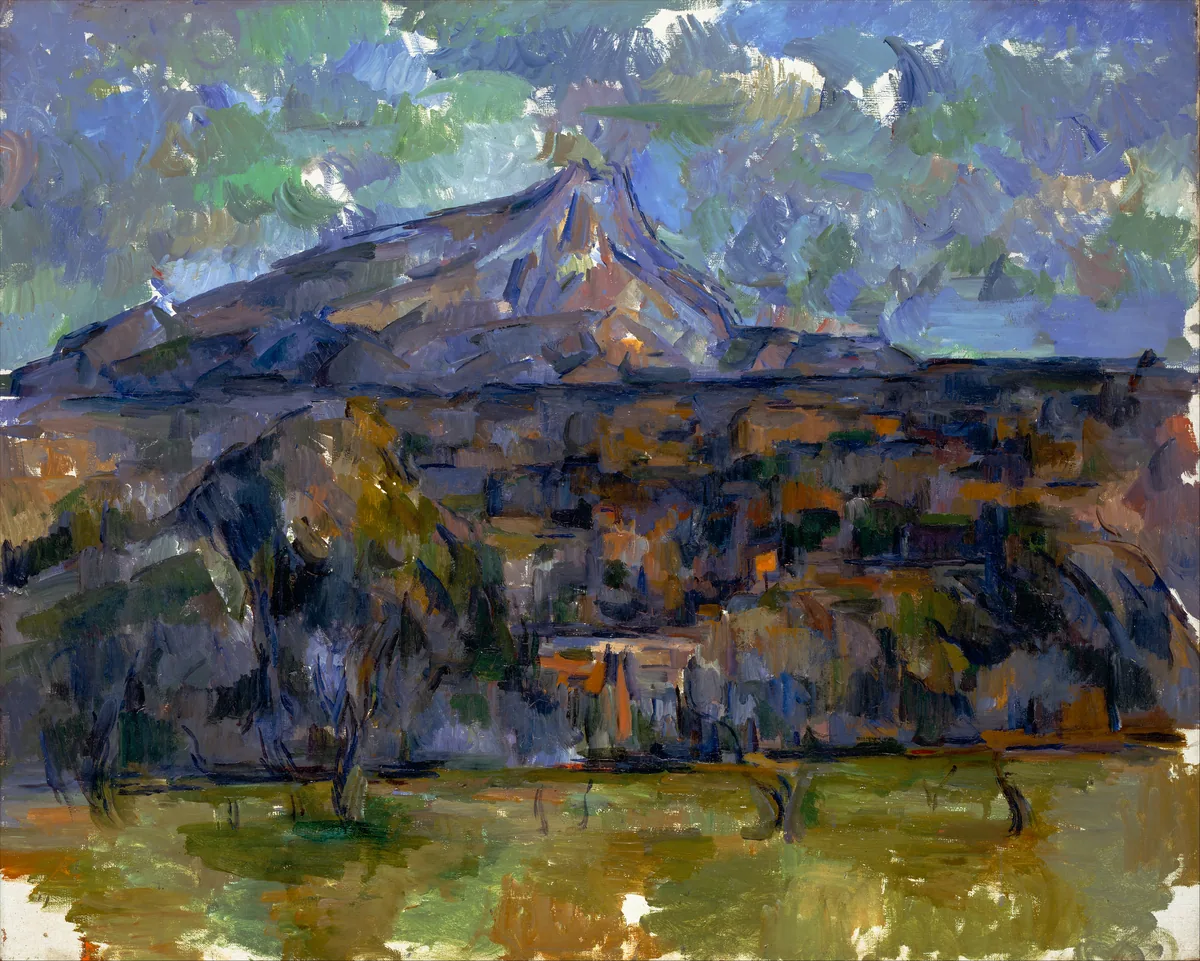 Mont Sainte-Victoire, Paul Cezanne