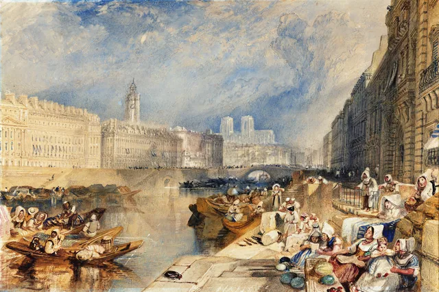 Nantes from the Ile Feydeau, J. M. W. Turner