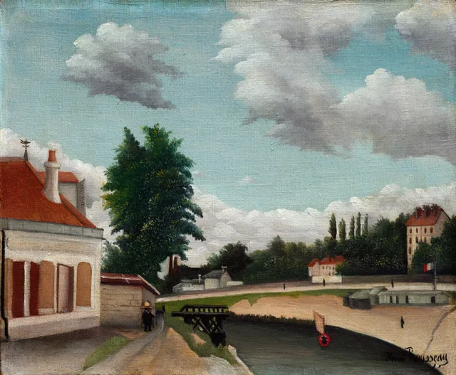 Outskirts of Paris, Henri Rousseau