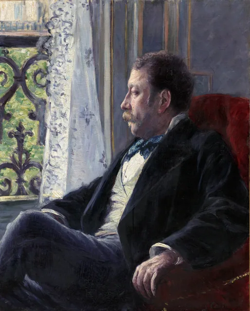 Portrait of a Man, Gustave Caillebotte