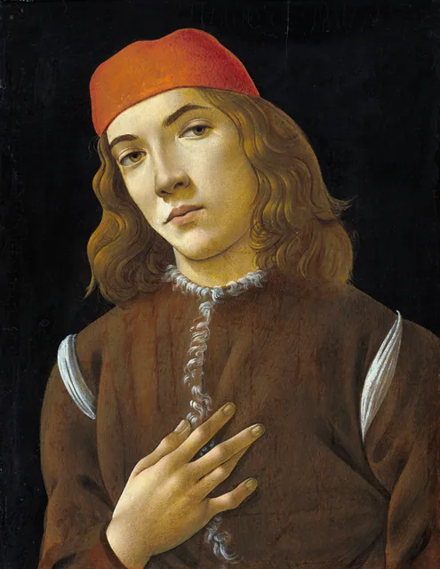 Portrait of a Youth, Sandro Botticelli