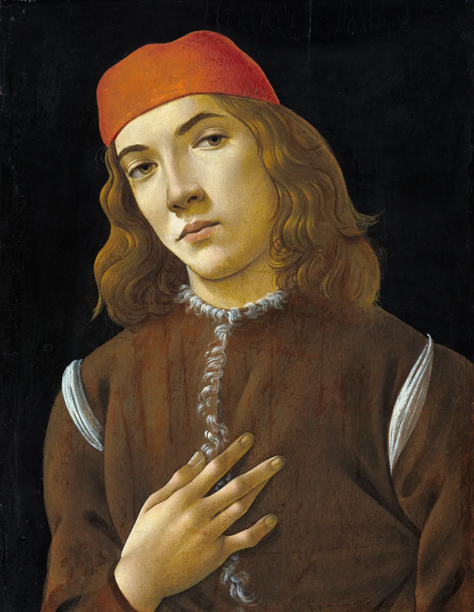 Portrait of a Youth, Sandro Botticelli