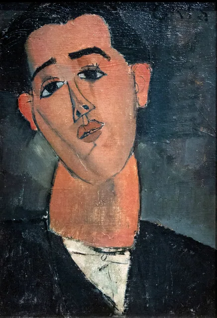 Portrait of Juan Gris, Amedeo Modigliani
