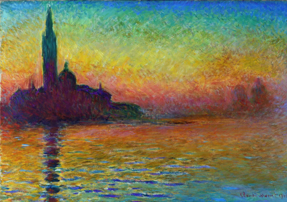 San Giorgio Maggiore at Dusk, Claude Monet