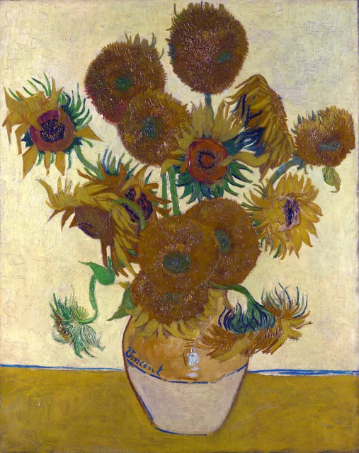 Sunflowers, Vincent van Gogh
