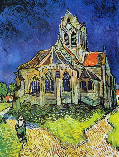 The Church at Auvers, Vincent van Gogh