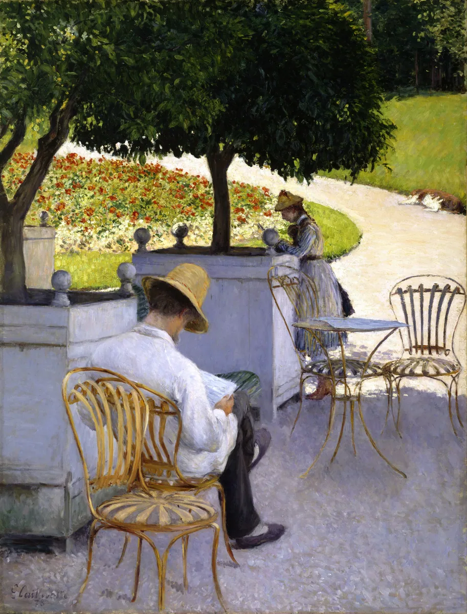 The Orange Trees, Gustave Caillebotte