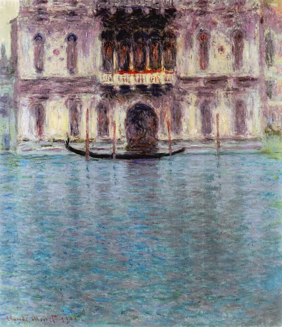 The Palazzo Contarini, Venice, Claude Monet