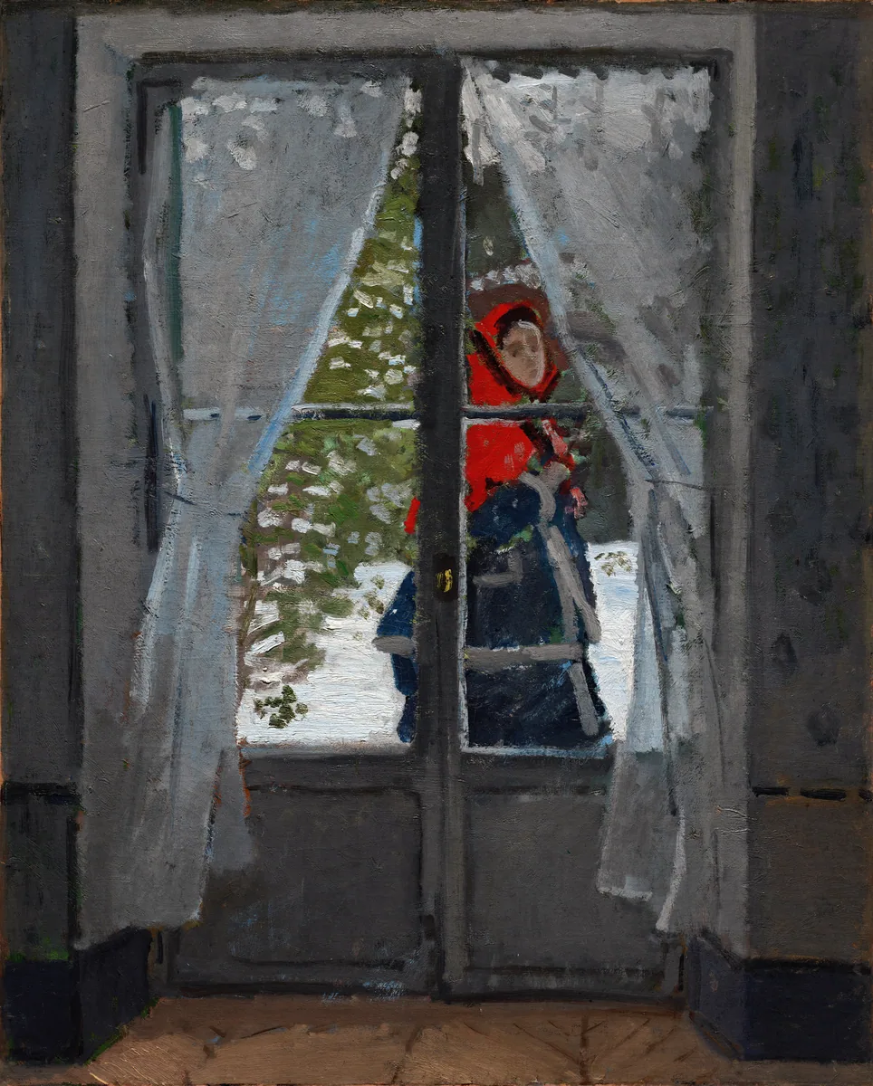The Red Kerchief, Claude Monet