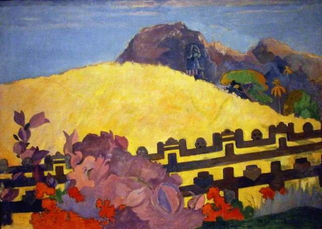 The Sacred Mountain, Paul Gauguin