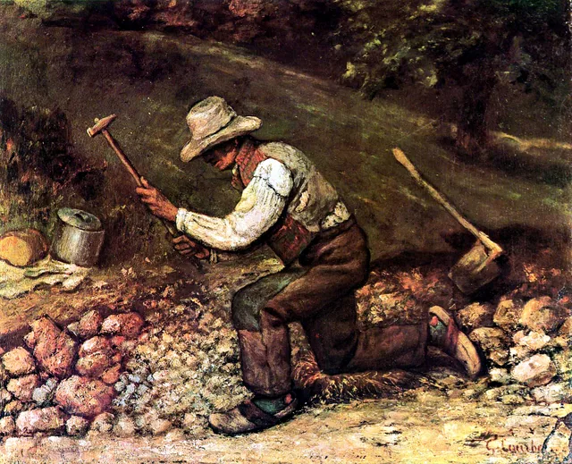 The Stone Breakers, Gustave Courbet