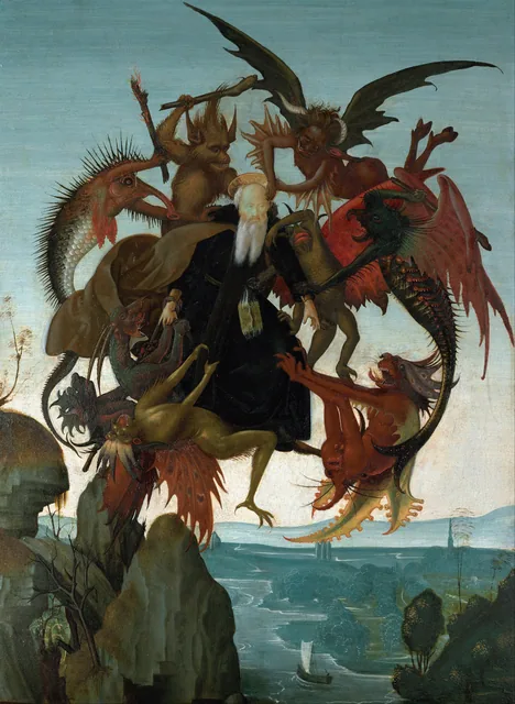 The Torment of Saint Anthony, Michelangelo Buonarroti