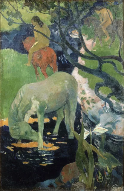 The White Horse, Paul Gauguin