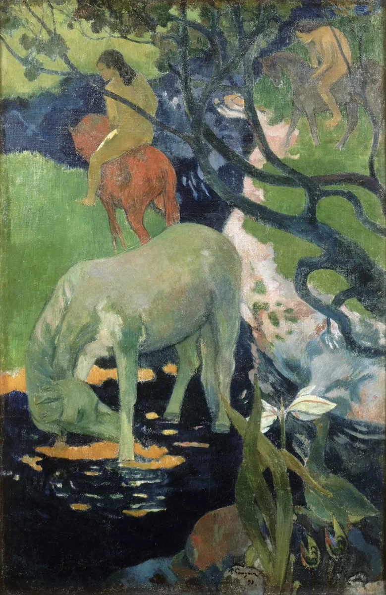 The White Horse, Paul Gauguin