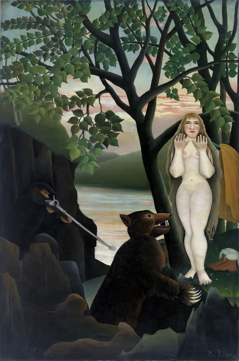 Unpleasant Surprise, Henri Rousseau