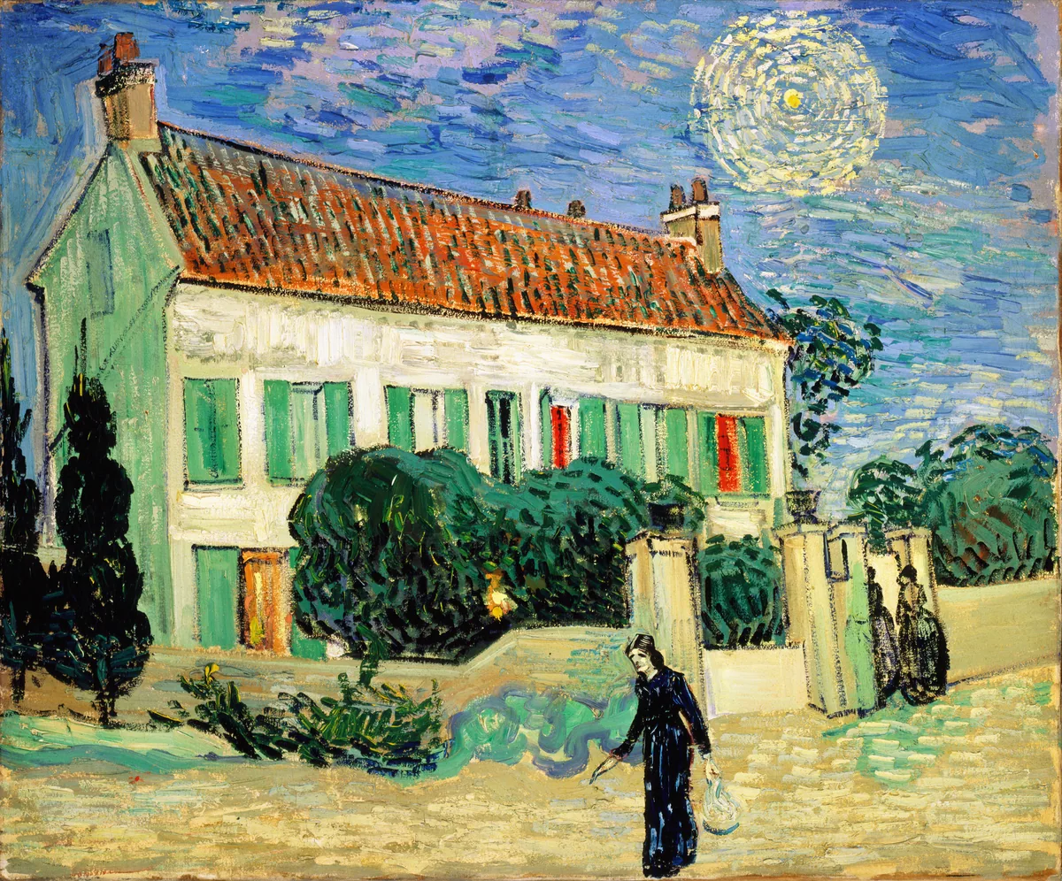 White House at Night, Vincent van Gogh