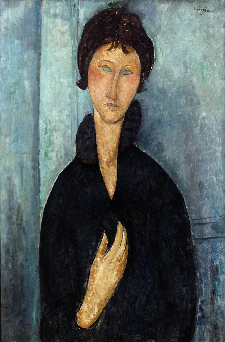 Woman with Blue Eyes, Amedeo Modigliani